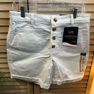 Lee Women's White Shorts